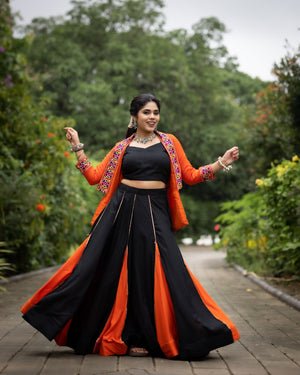 Hanch Black Orange Koti