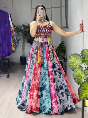 Navratri Multicolor Radhaa Lehenga Set