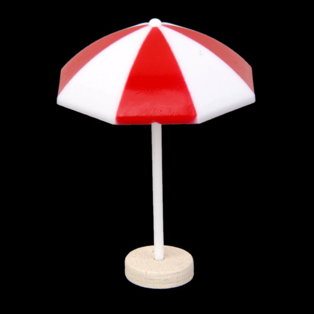 Beach Theme Umbrella Miniature