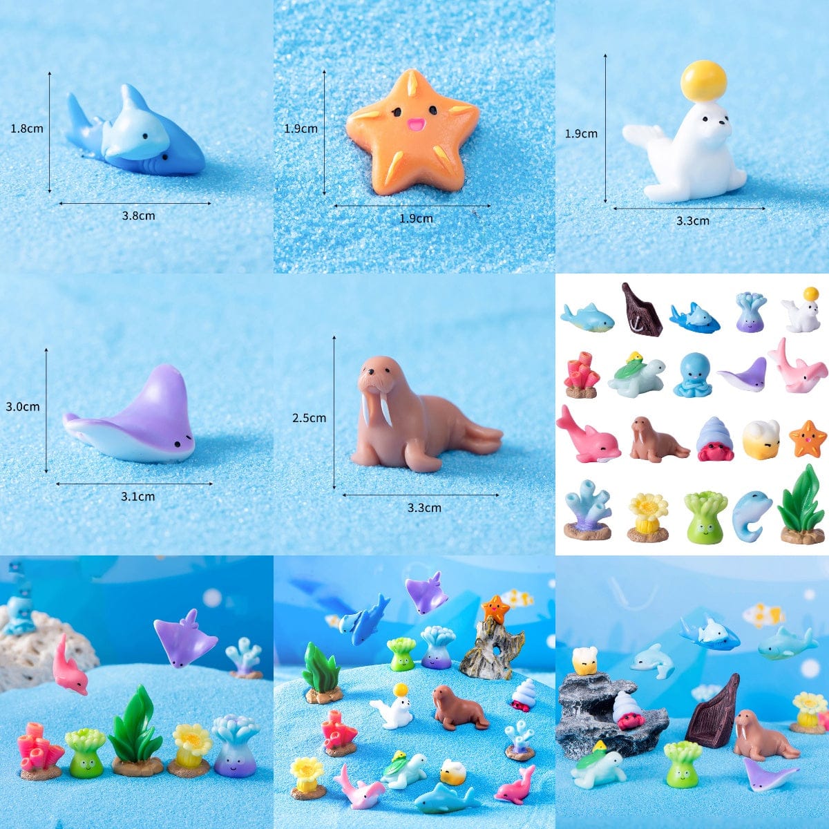 Home Decor & Marine Theme Miniatures
