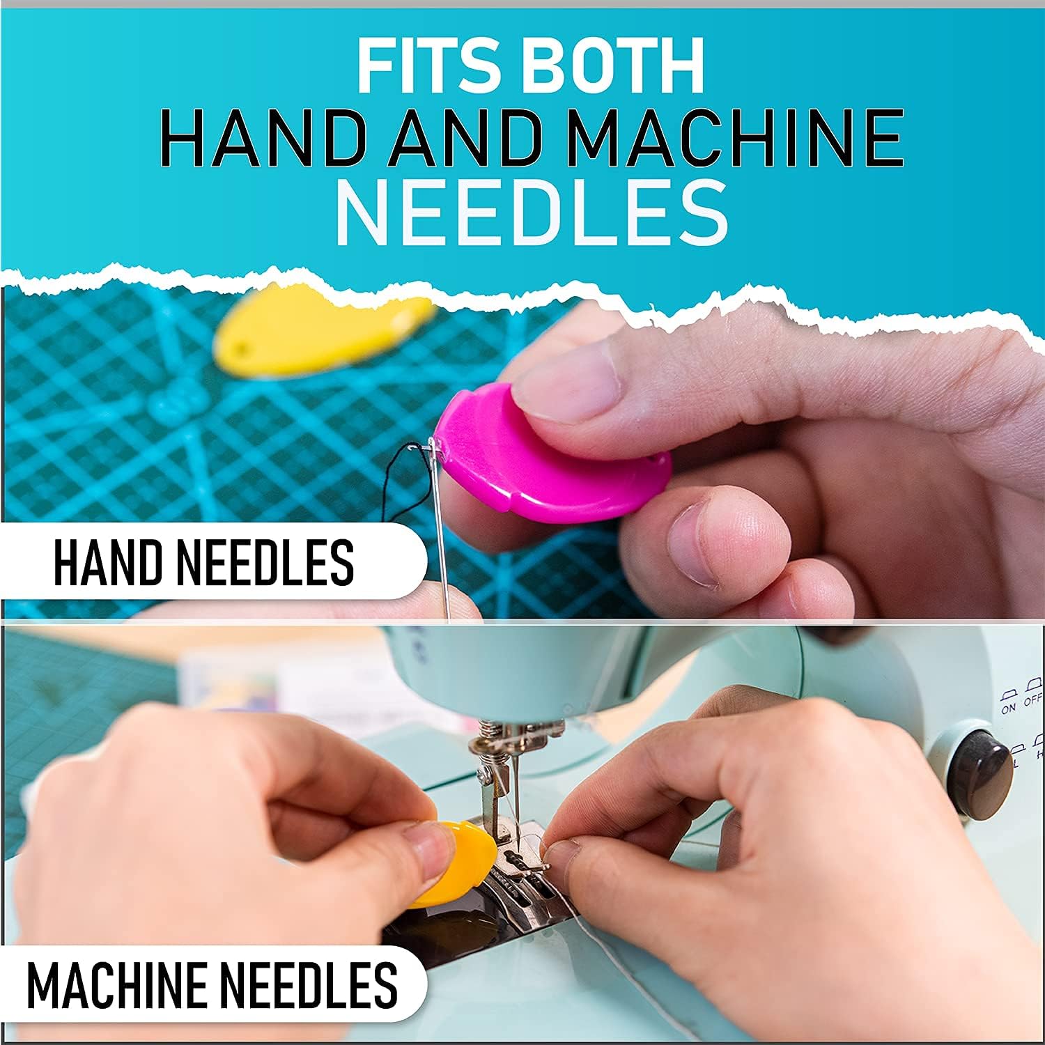 Plastic Needle Threader (10Pcs)
