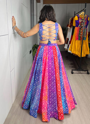 Hanch Navratri Tara Lehenga Set