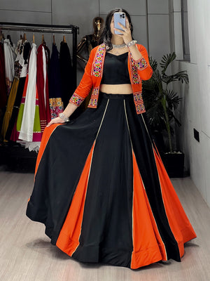 Hanch Black Orange Koti