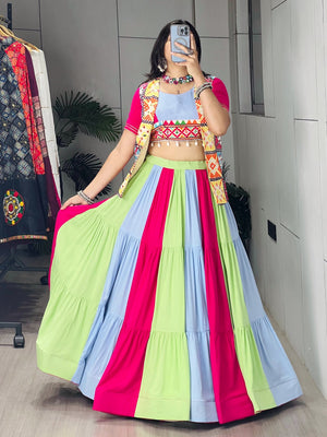 Hanch Navratri Triveni Lehenga Set