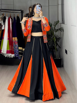 Hanch Black Orange Koti