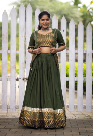 Navratri Mehendi Lehenga Set