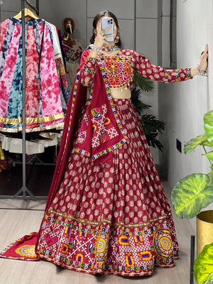 Hanch Navratri Ambaa Lehenga Set