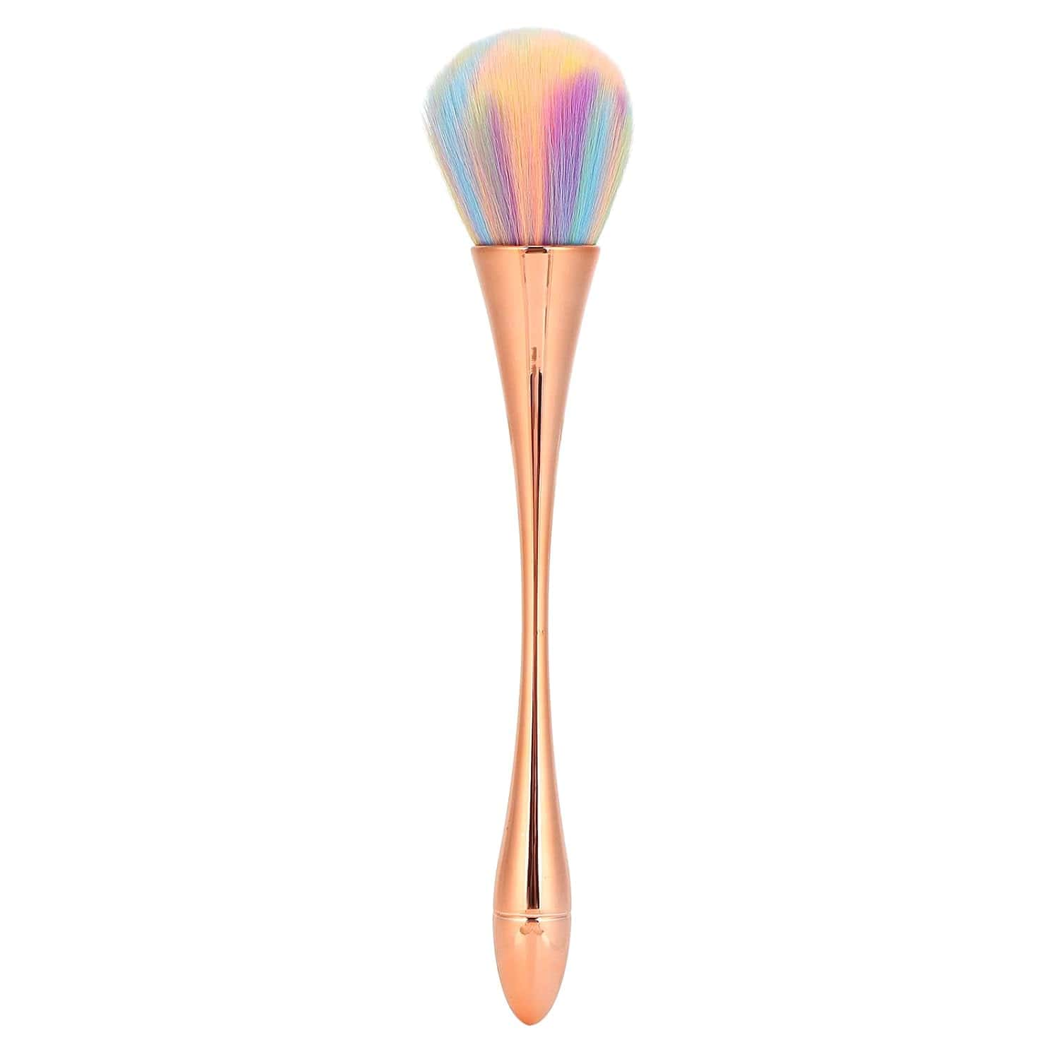 Metallic Handle Powder Brush Blusher