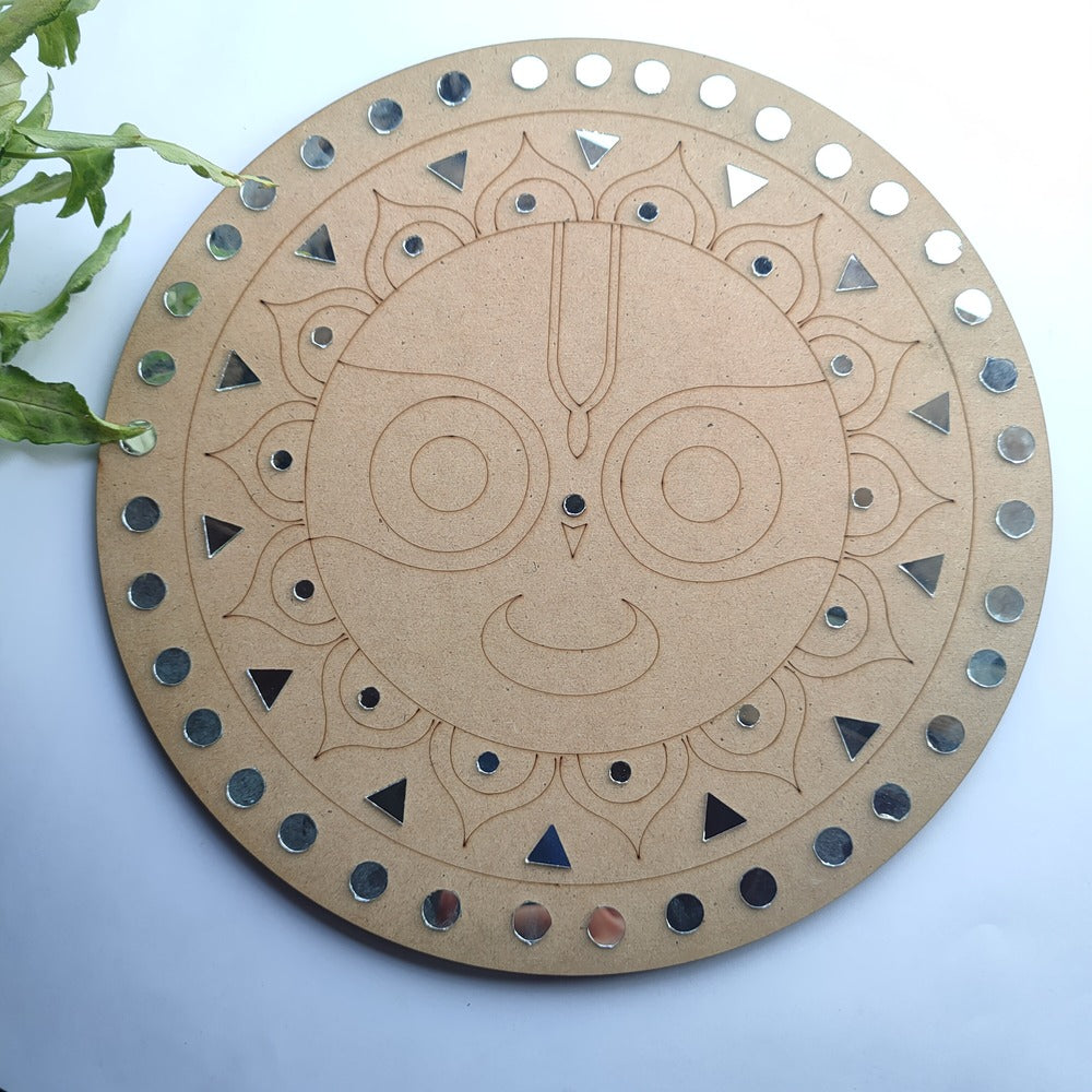 DIY Lord Jagannath Lippan Art Kit