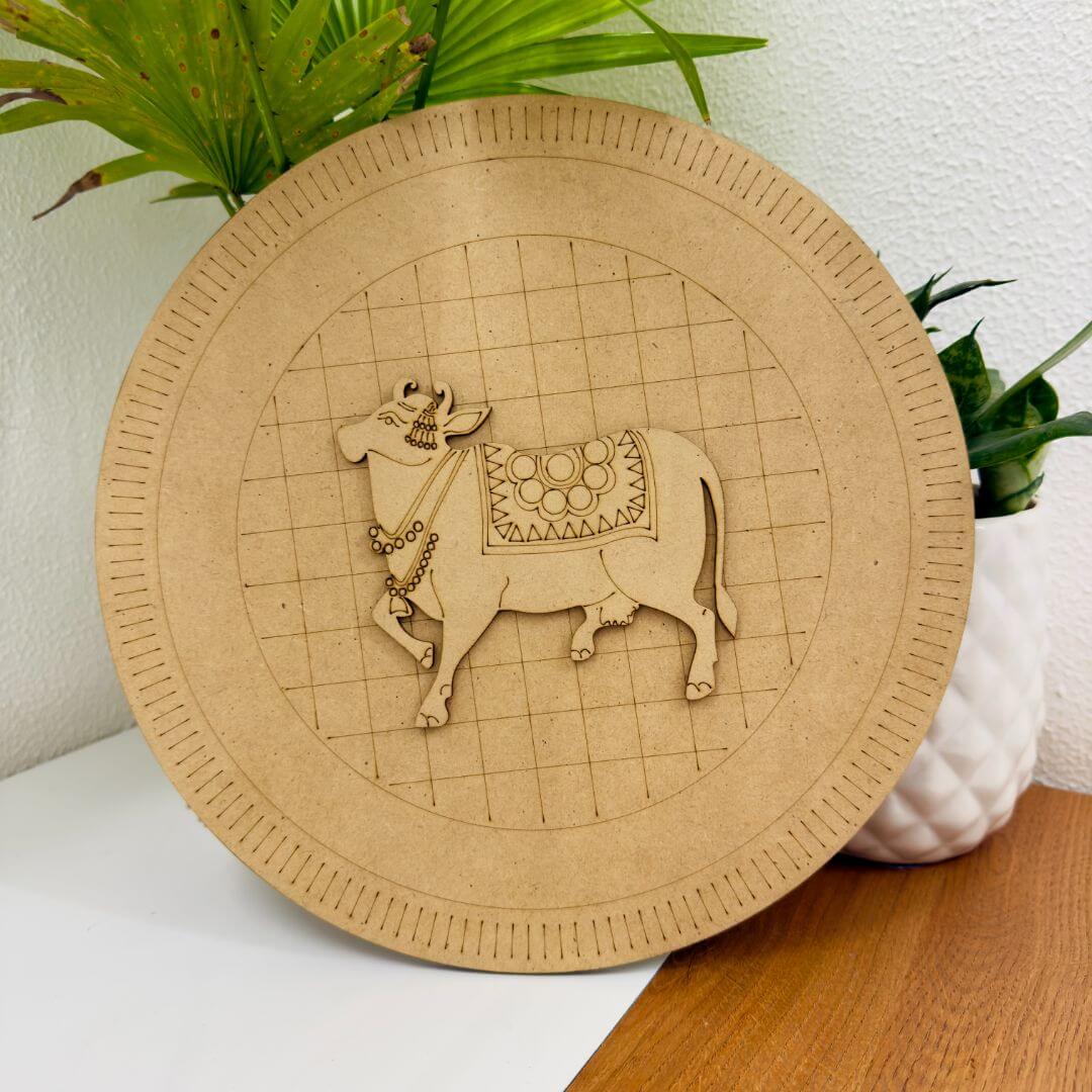 DIY Cow lippan Art Kit