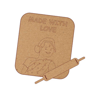 fridgemagnet (mdf design 1)