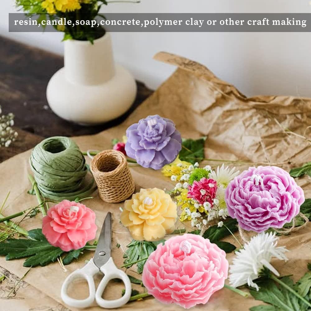 3D Rose Flower Handmade Mould