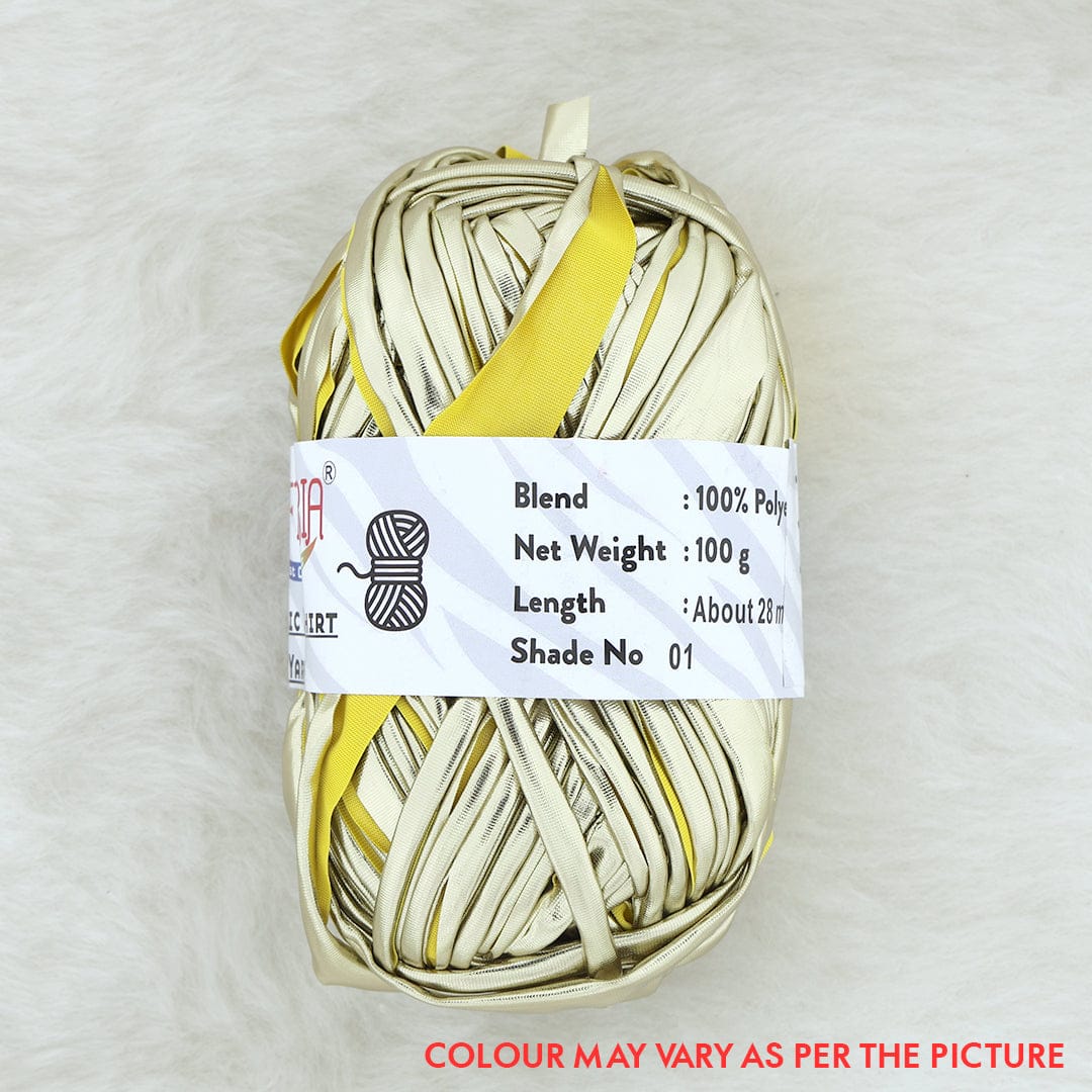 Metallic T-Shirt Yarn