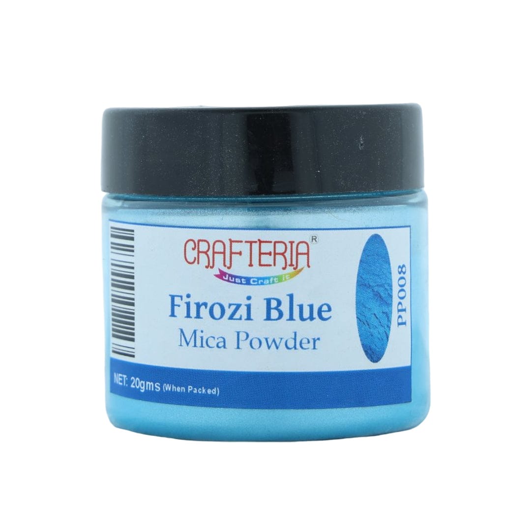 Firozi Blue Pearl Mica Powder 20 Gram