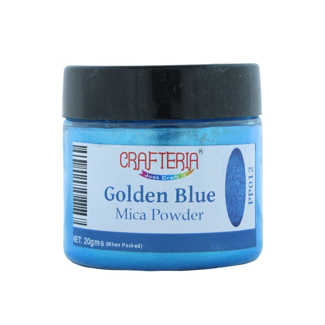 Golden Blue Green Pearl Mica Powder 20 Gram