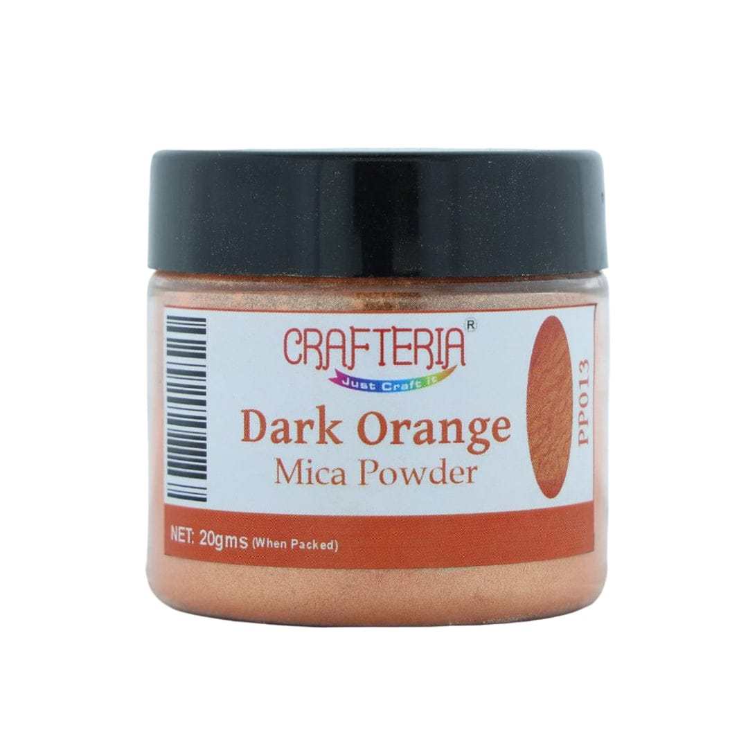 Dark Orange Pearl Mica Powder 20 Gram