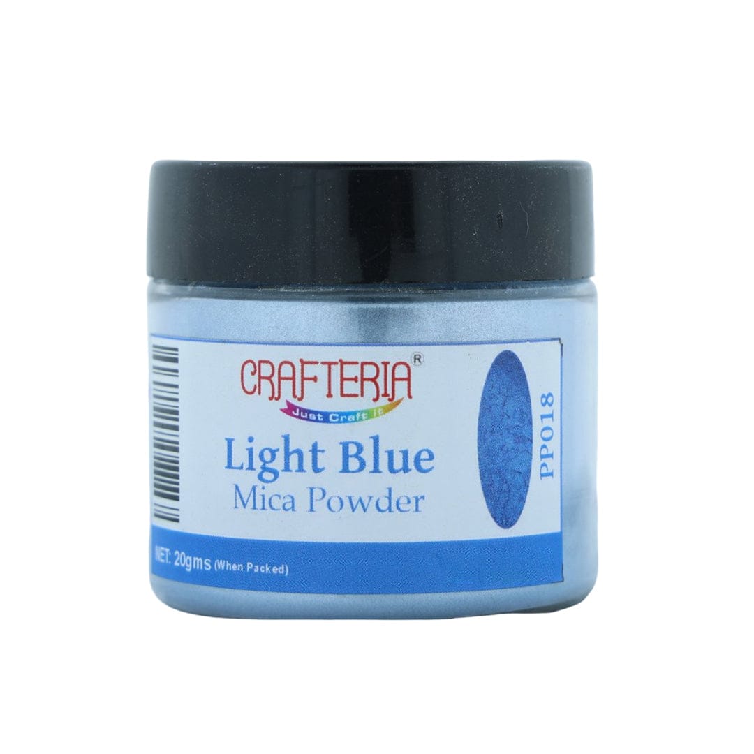 Light Blue Pearl Mica Powder 20 Gram