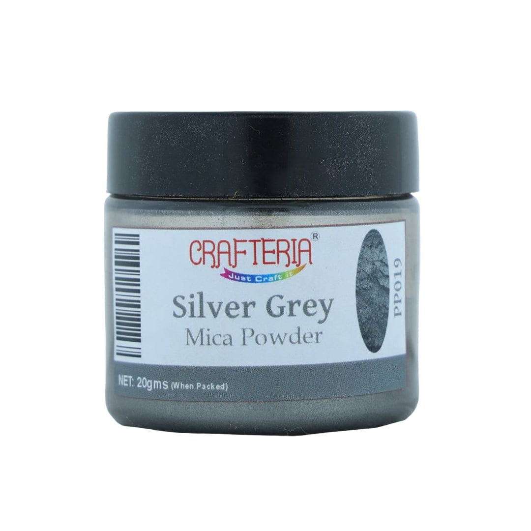 Silver Grey Pearl Mica Powder 20 Gram