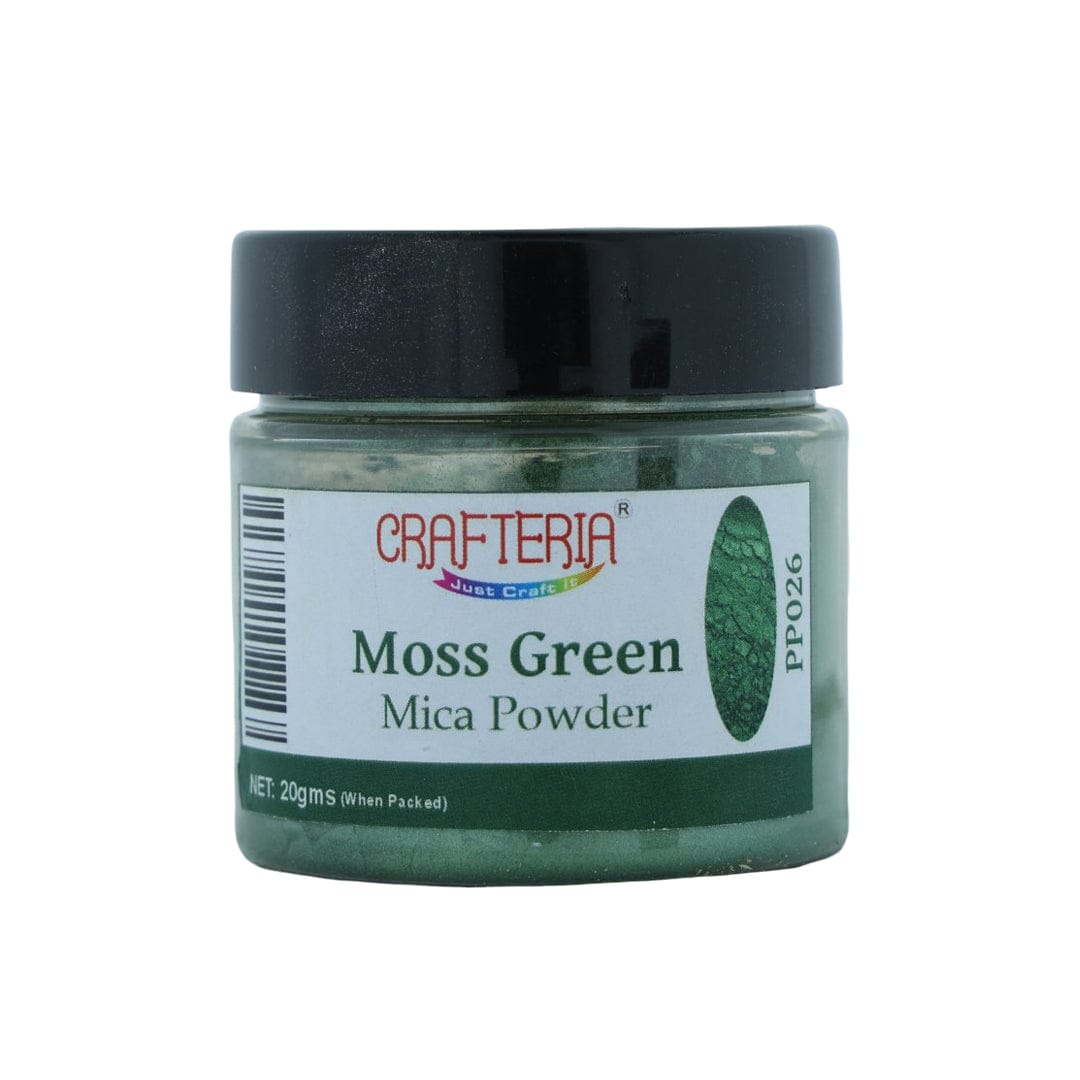 Moss Green Pearl Mica Powder 20 Gram