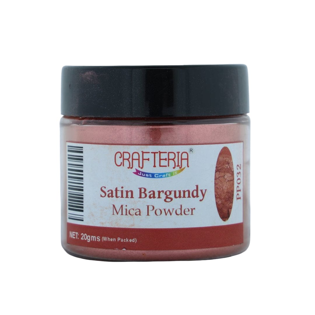Satin Bargundy Pearl Mica Powder 20 Gram