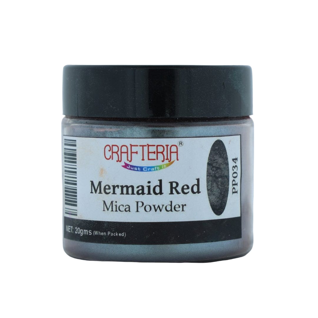 Mermaid Red Pearl Mica Powder 20 Gram