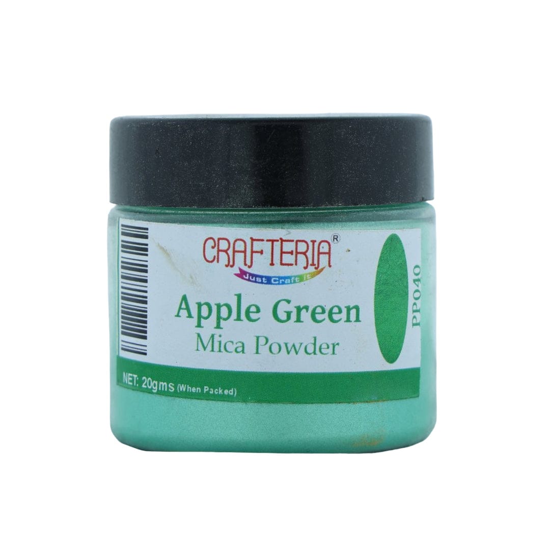 Apple Green Pearl Mica Powder 20 Gram