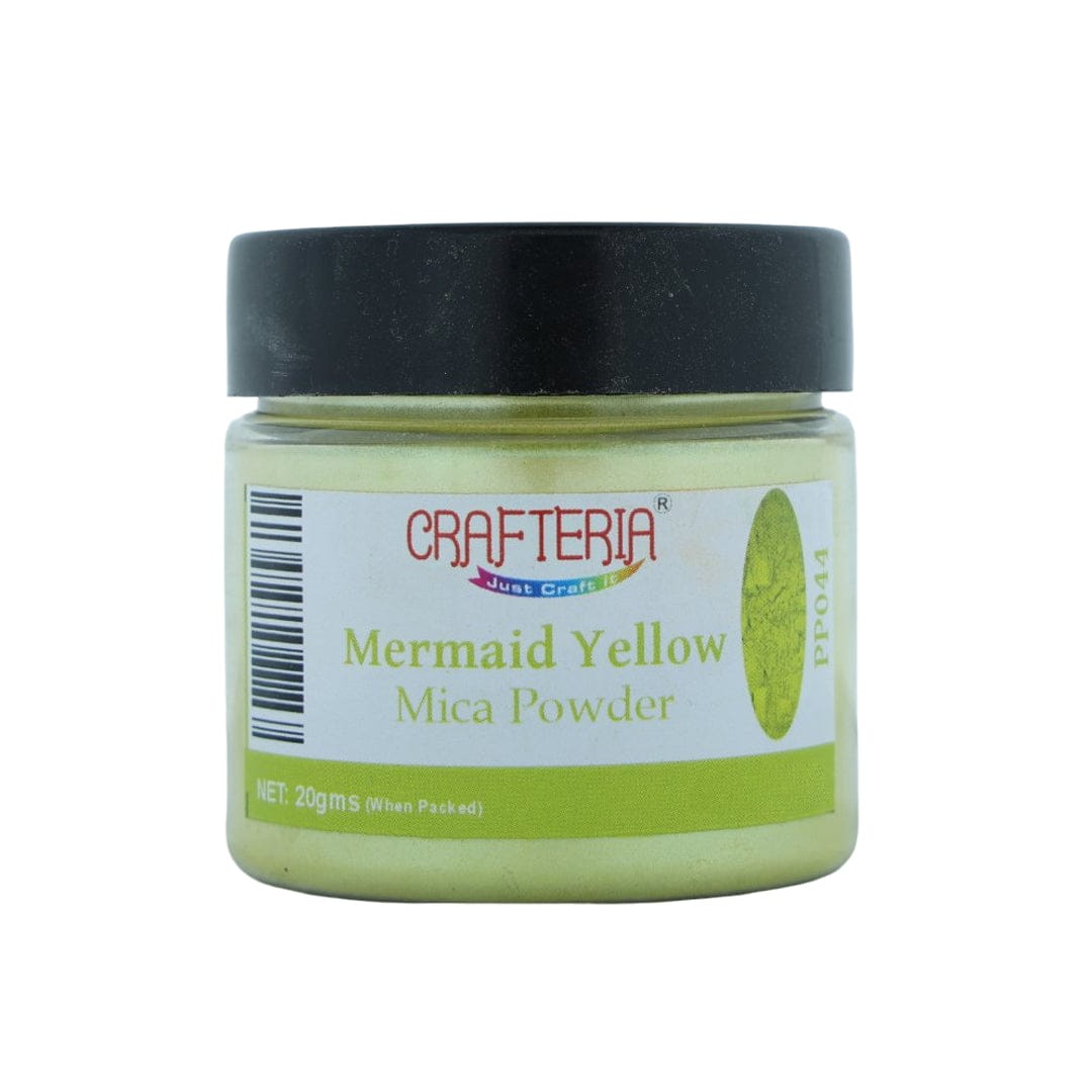 Mermaid Yellow Pearl Mica Powder 20 Gram