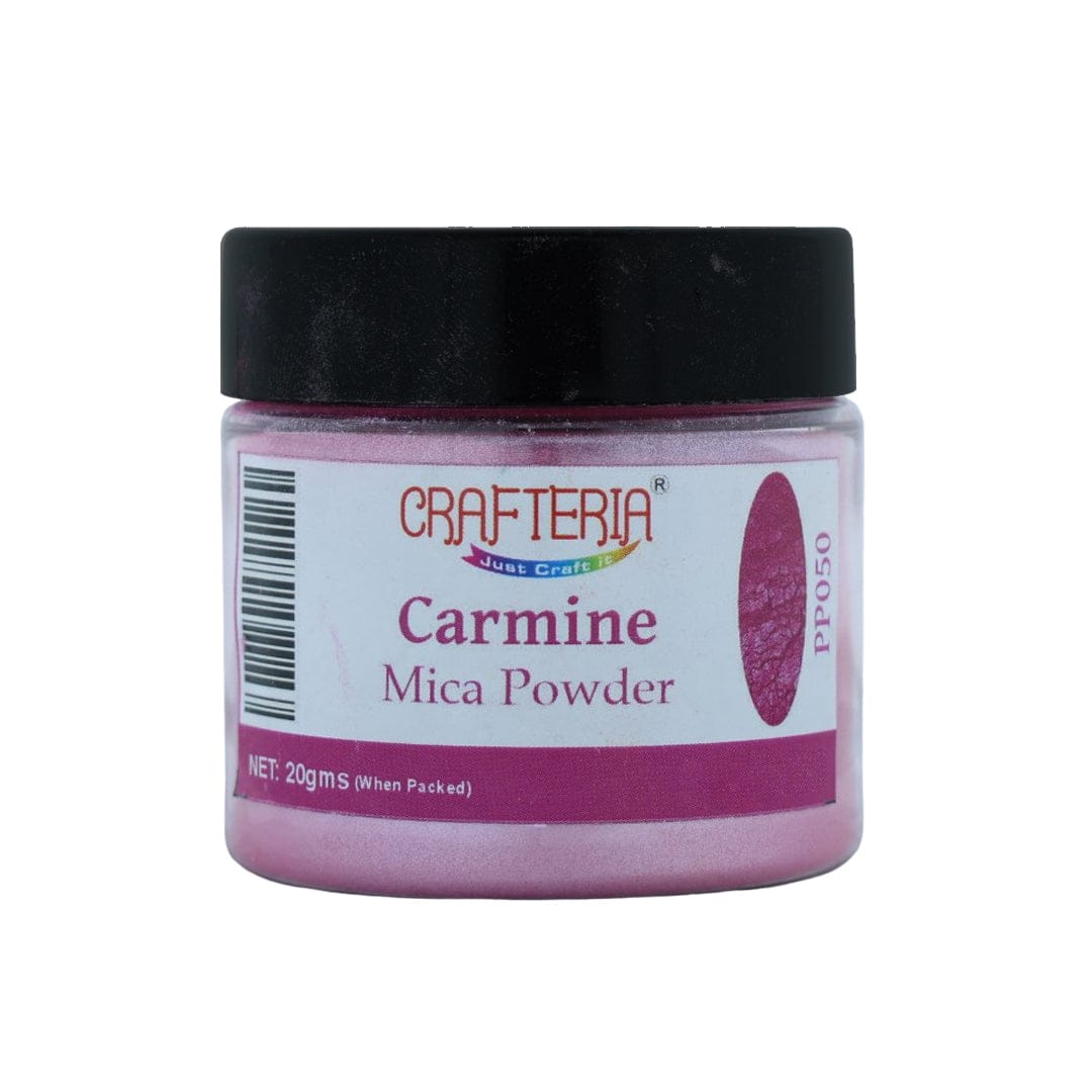 Carmine Pearl Mica Powder 20 Gram