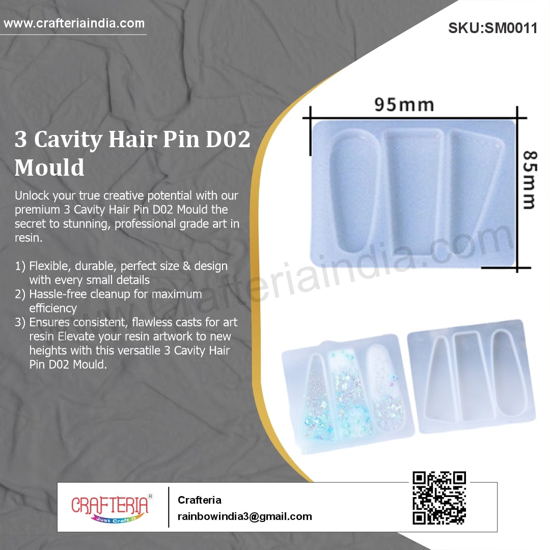 3 Cavity Hair Pin D02 Mould