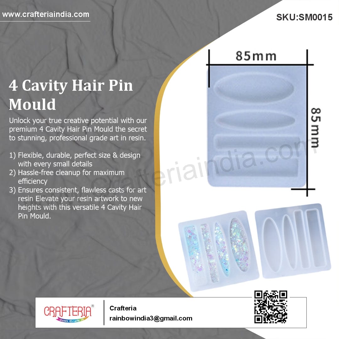 4 Cavity Hair Pin Mould