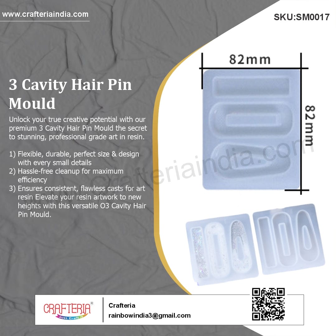 3 Cavity Hair Pin Mould