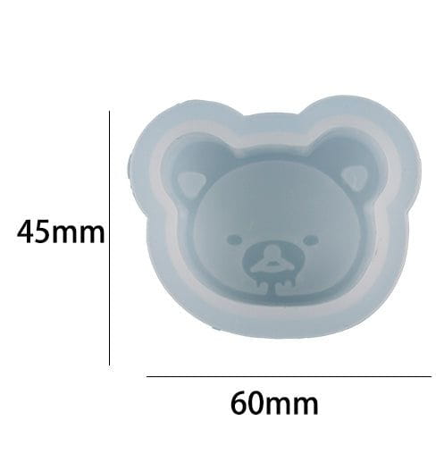 Bear Face Mould