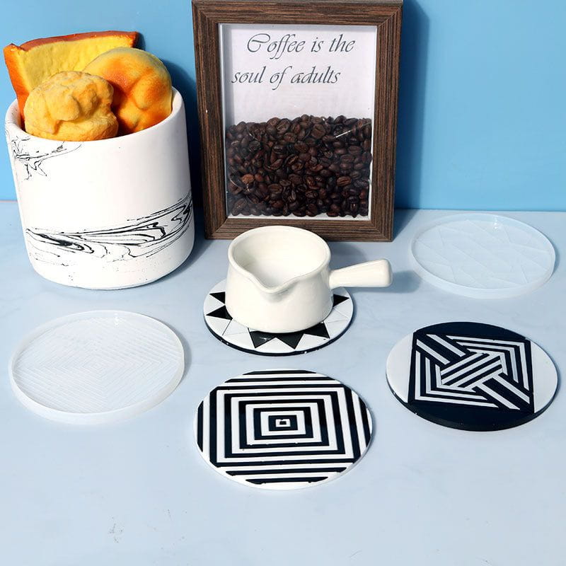 Geometrical Designer Coaster Mould