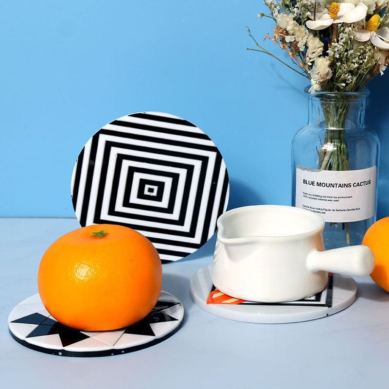 Geometrical Designer Coaster Mould