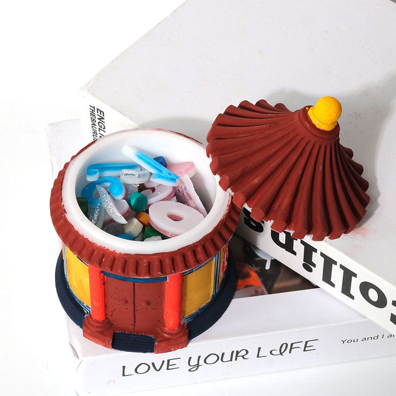 Chinese Architectural Storage Box