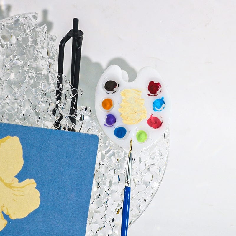 2 Cavity Colour Pallette Keychain ,Pendant & Clip Mould