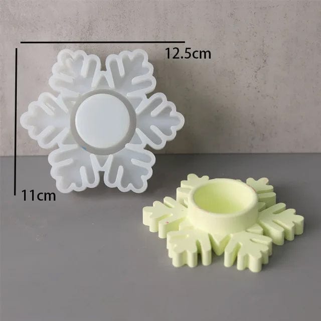 Snowflakes Tea Light Holder 04