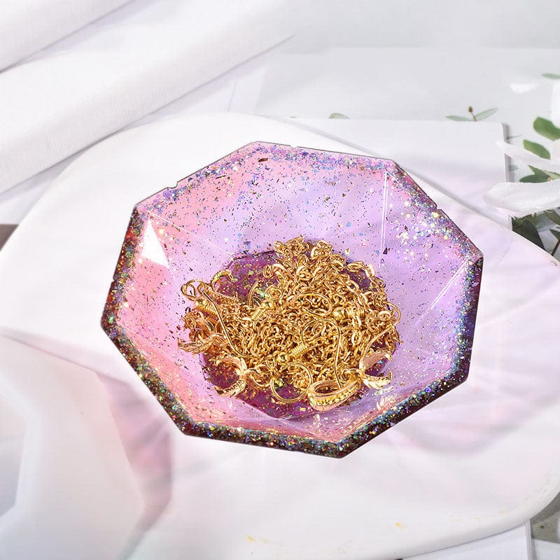 Octagonal Cut Jewellery Bowl Mould