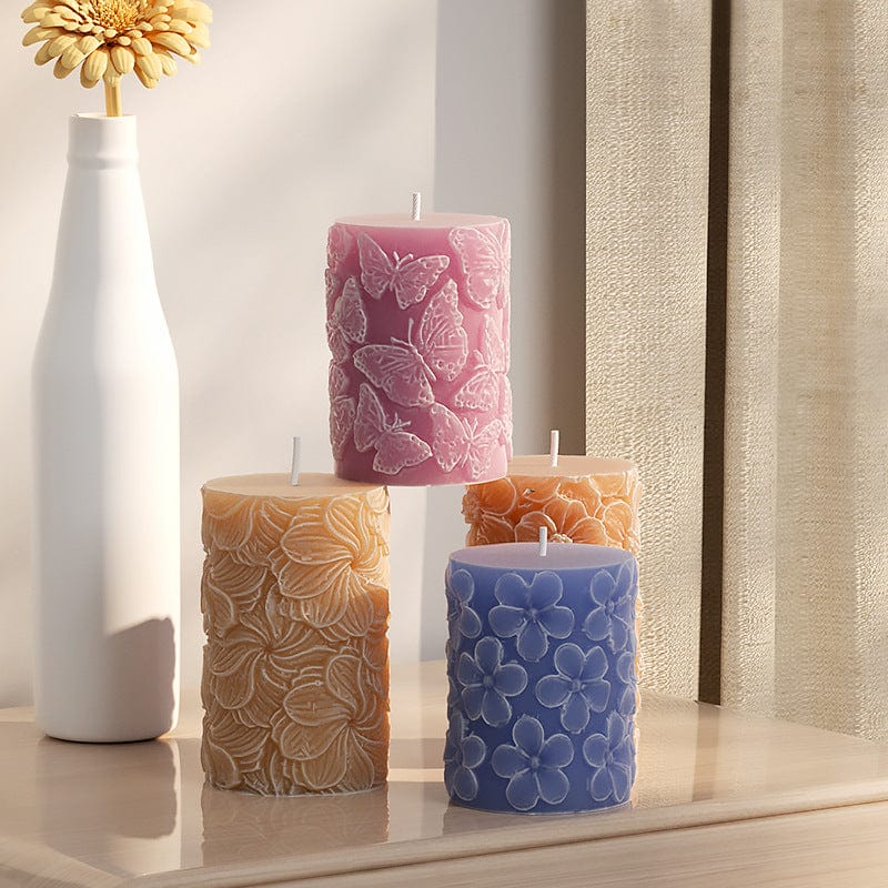 3D Butterfly Candle Mould