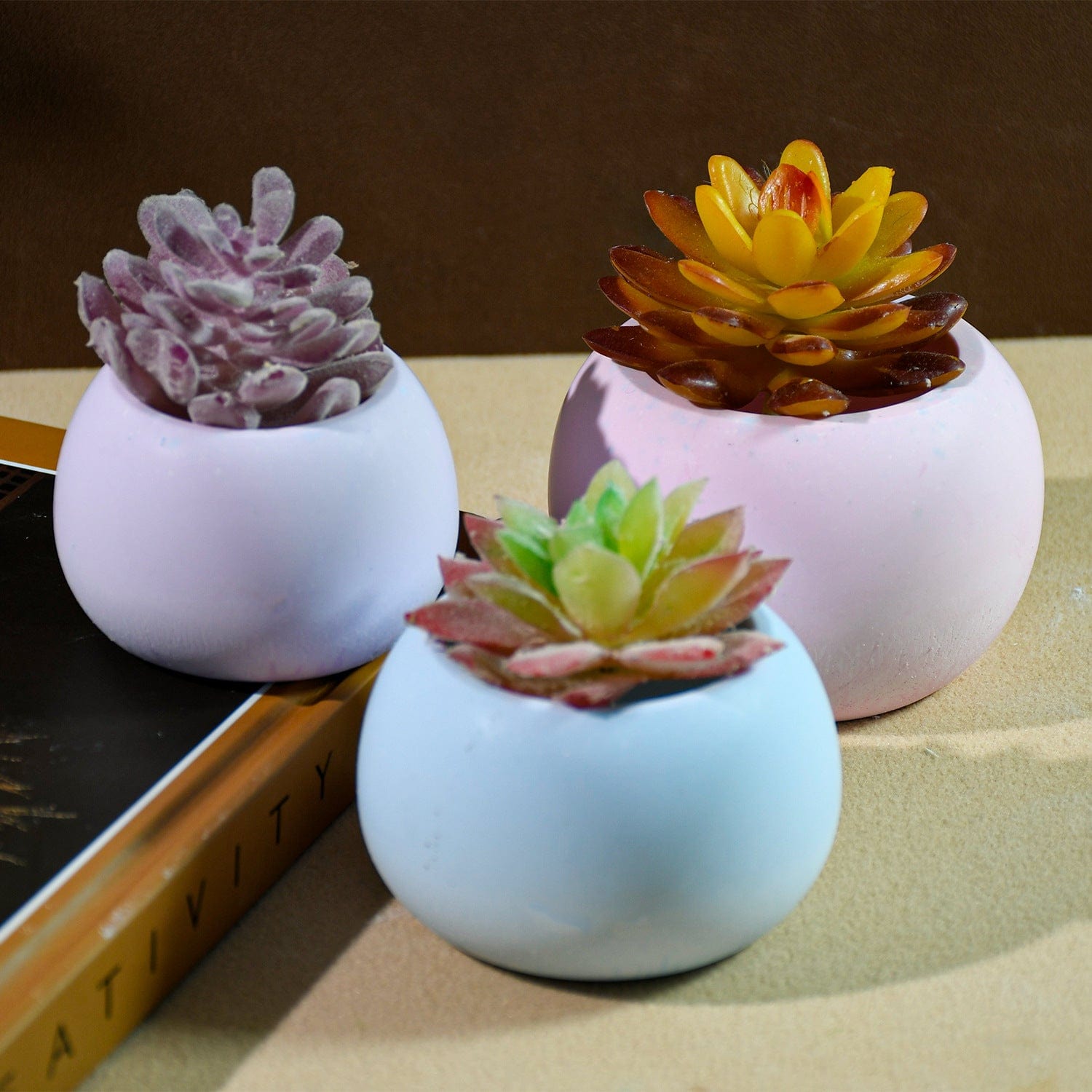 Round Flower Pot & Candle Holder Mould