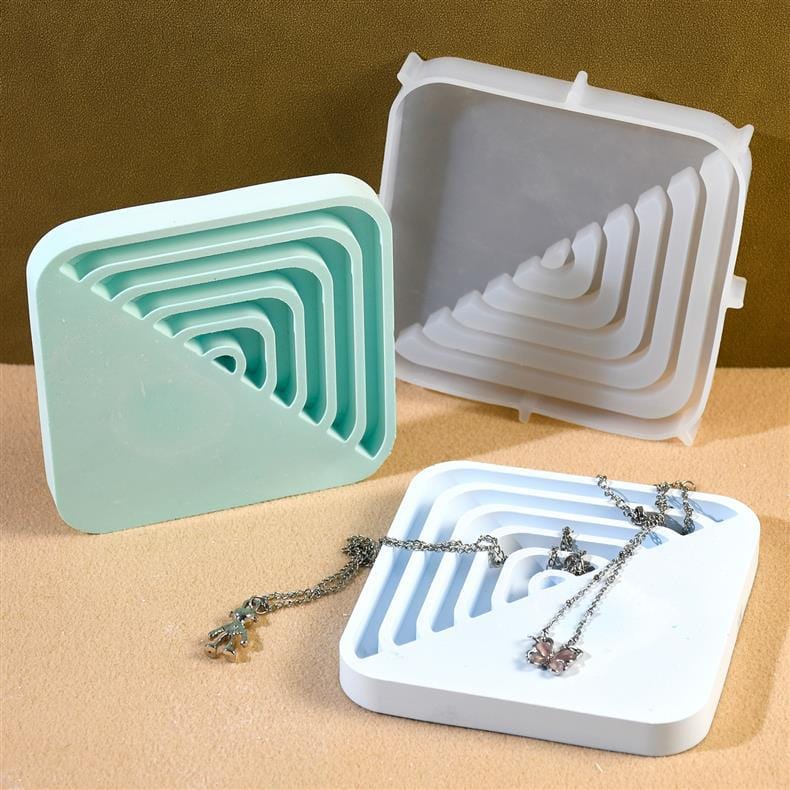 Square Designer Coaster Mould