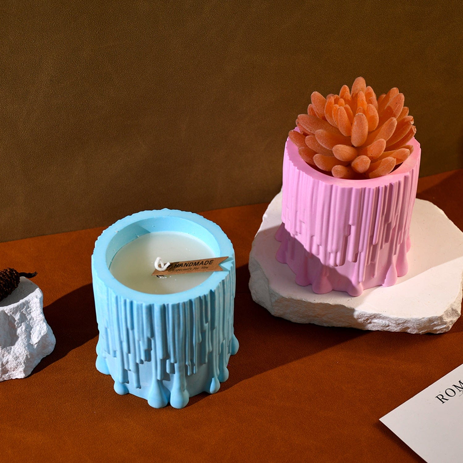 Tree Stump Planter & Candle Holder Mould