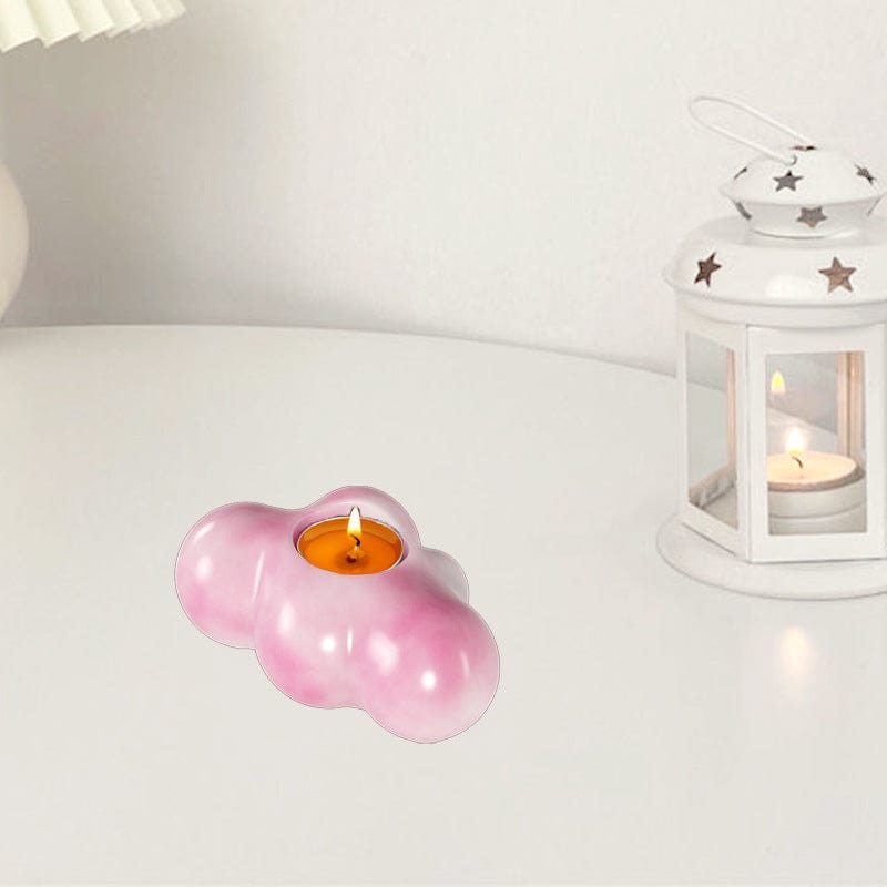 Cloud Tea-Light Holder Mould