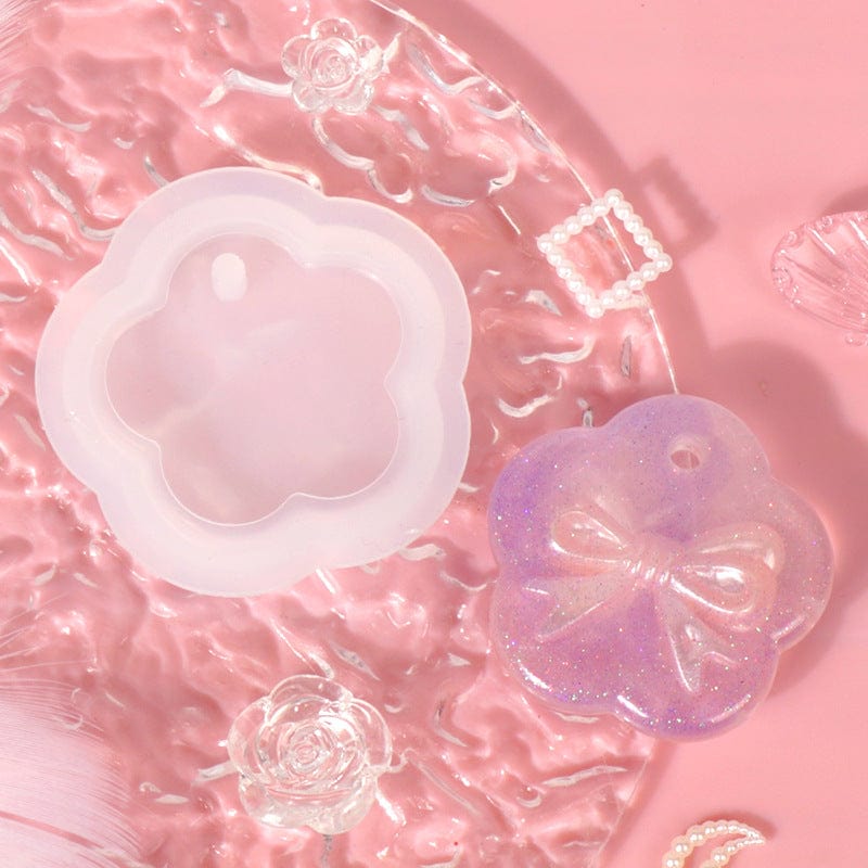 5 Kali Flower Shape Keychain & Pendant Mould