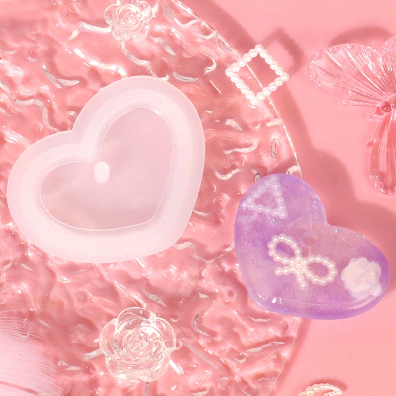 Small Love Shape Keychain & Pendant Mould
