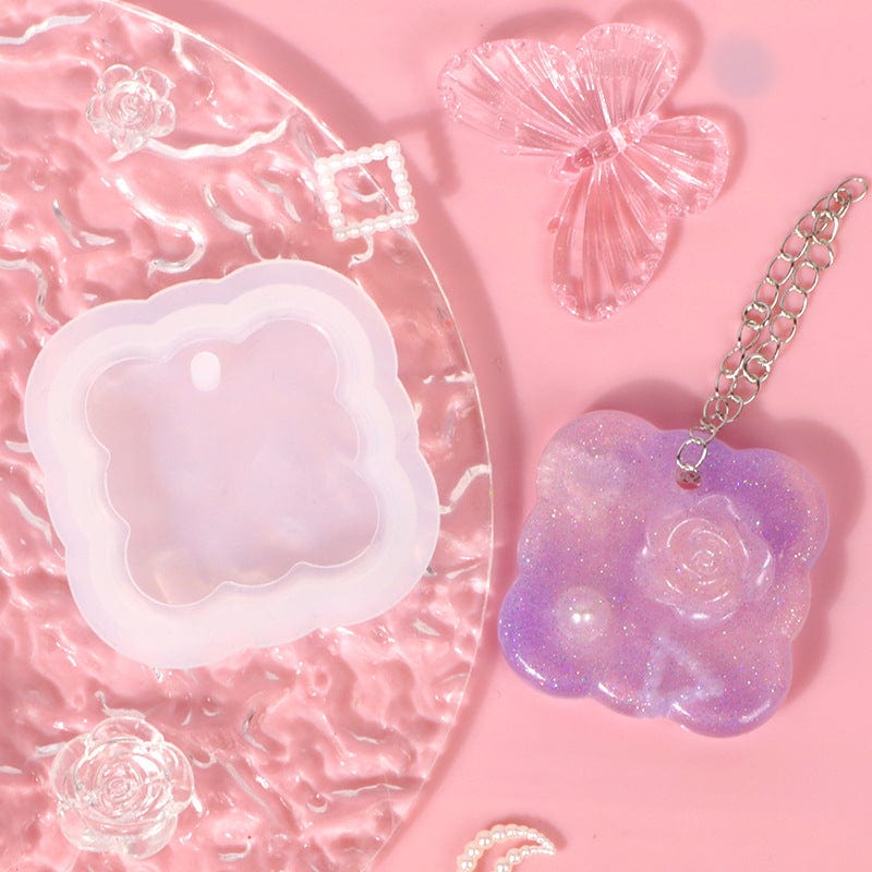 Square Wave Keychain & Pendant Mould
