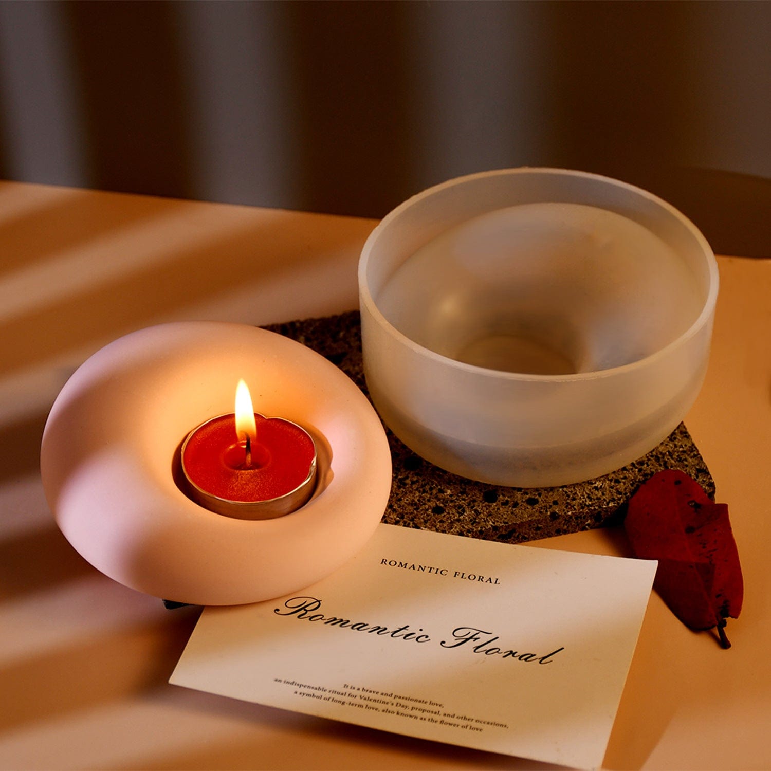 Unequal Circular Candle T-Light Holder Mould