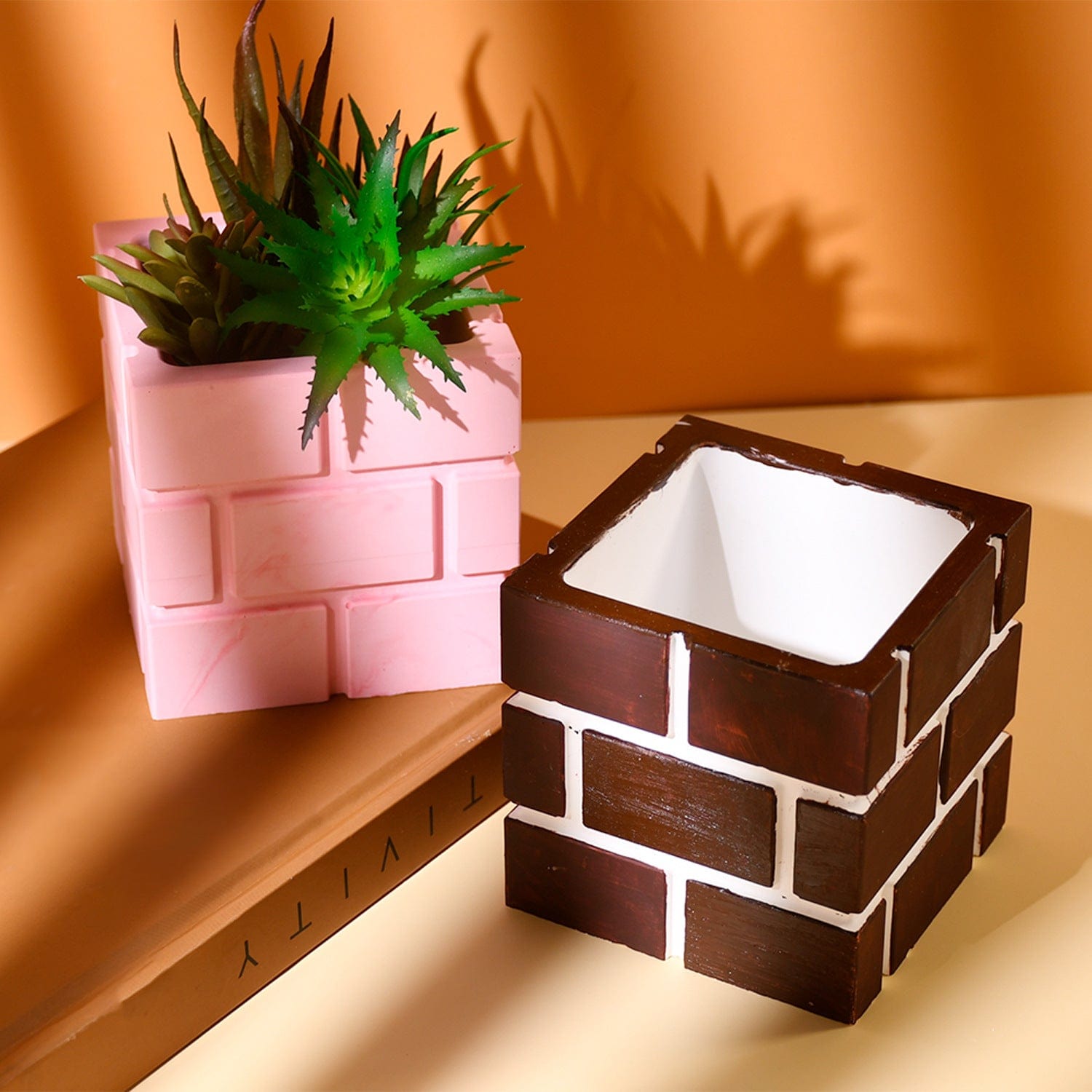 Square Brick Flower Pot Mould