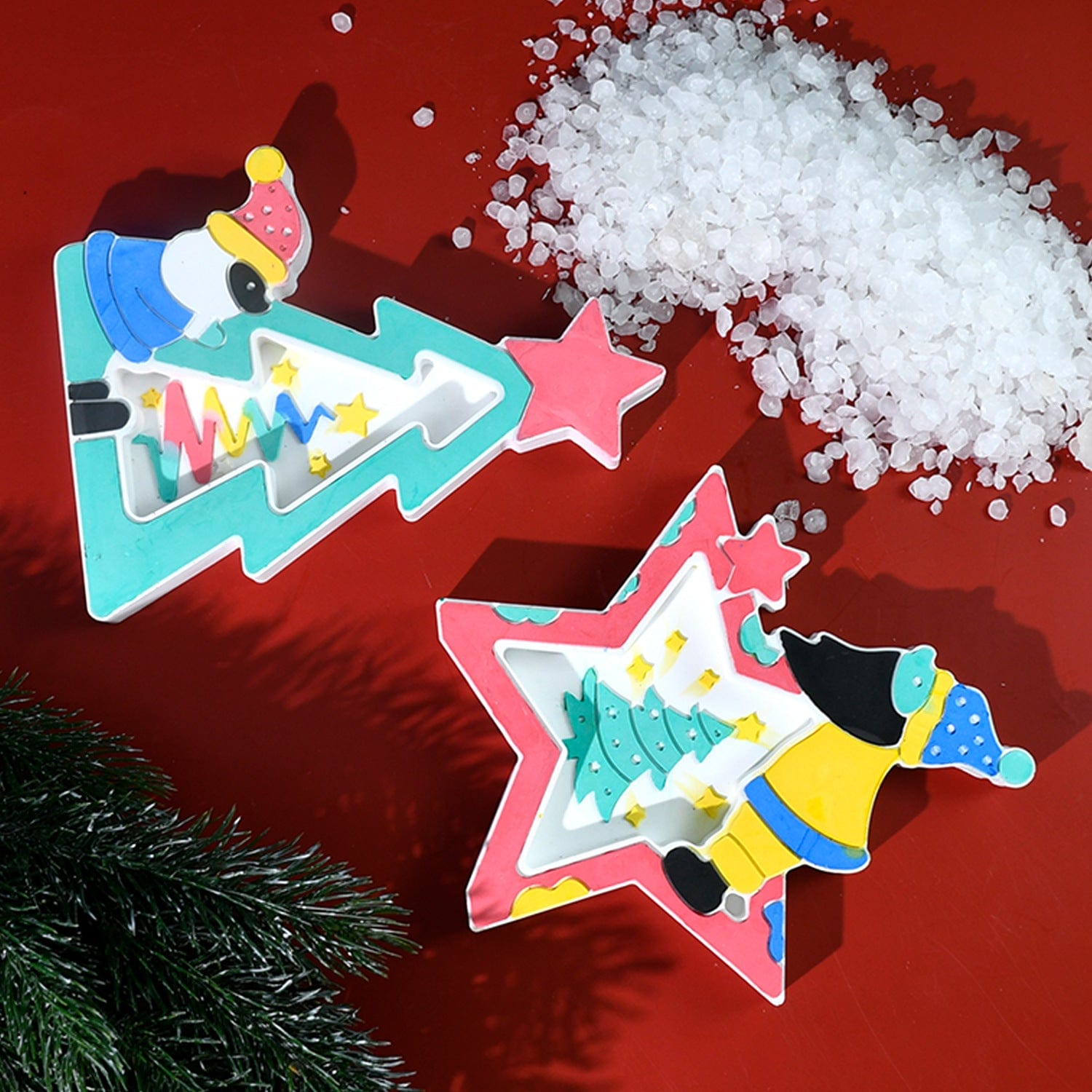 Santa Claus Star Mould