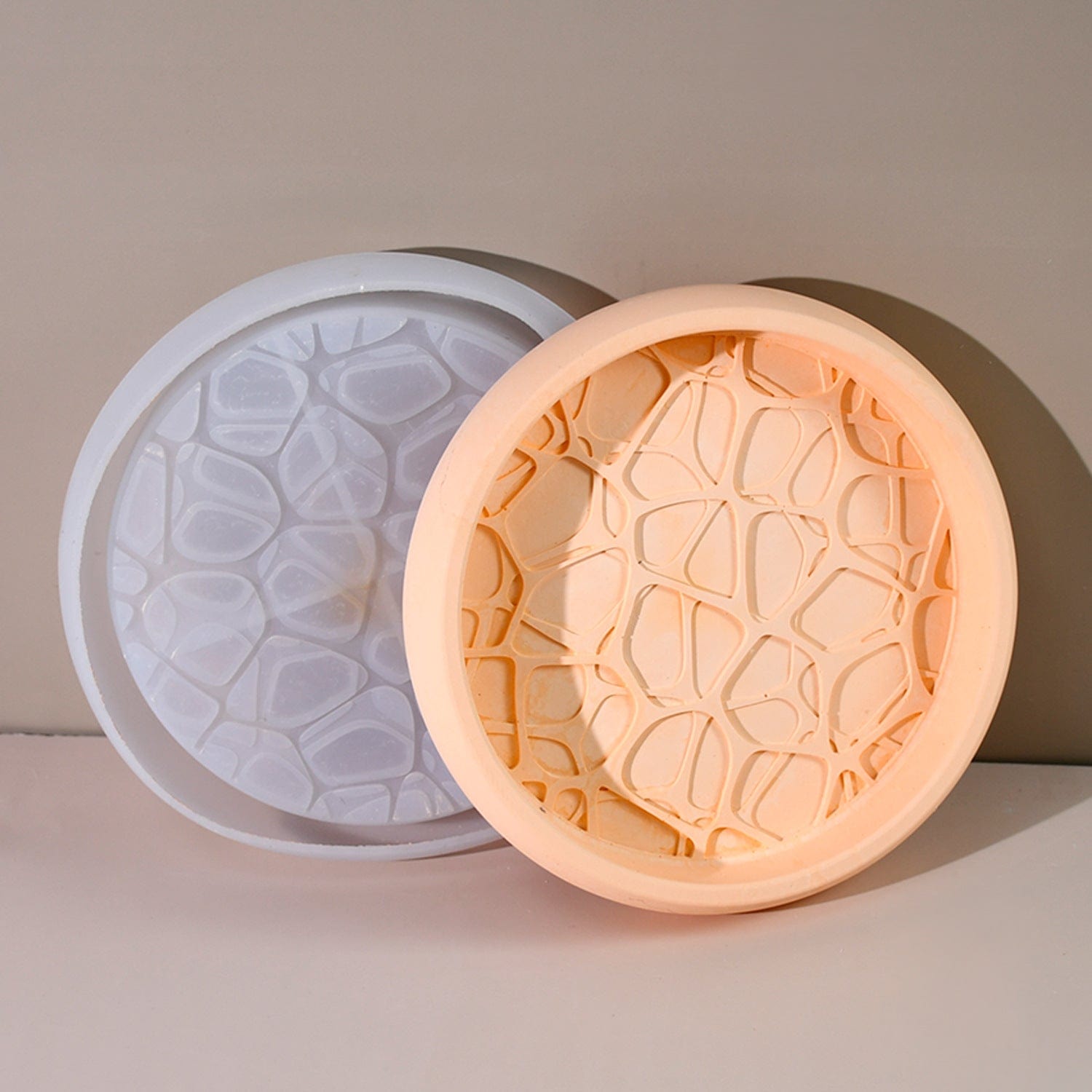 Abstract Theme Plate & Tray Mould